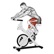 Animated demonstration of the stationary bike run v. 3